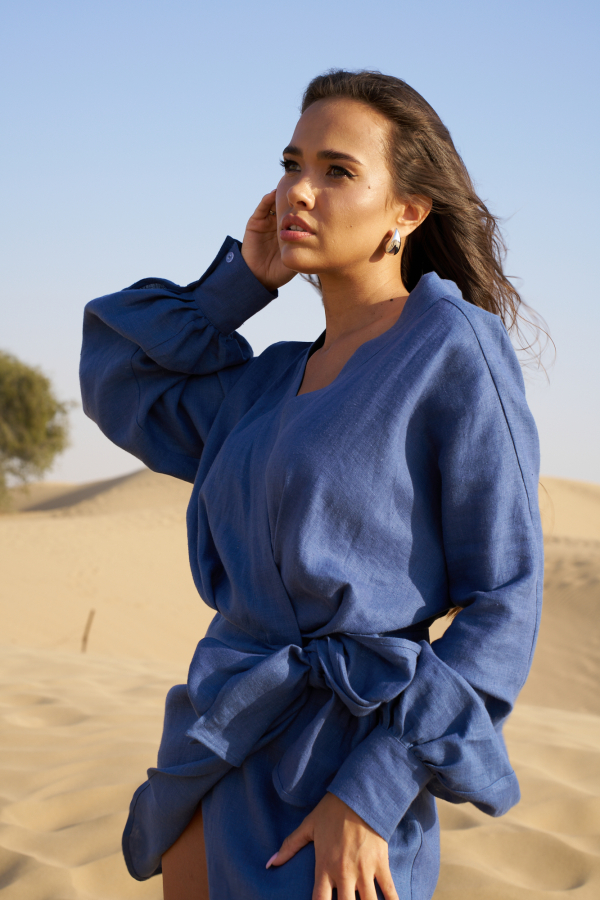 Платье Sara dark blue 