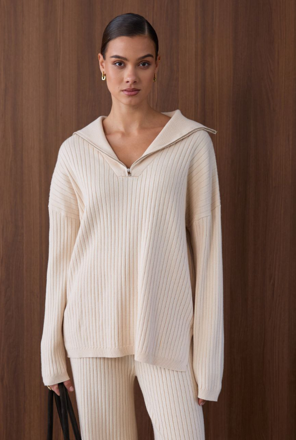 Трикотажный костюм Noelle milk