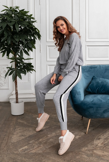 Кашемировый костюм NAYOMI GREY