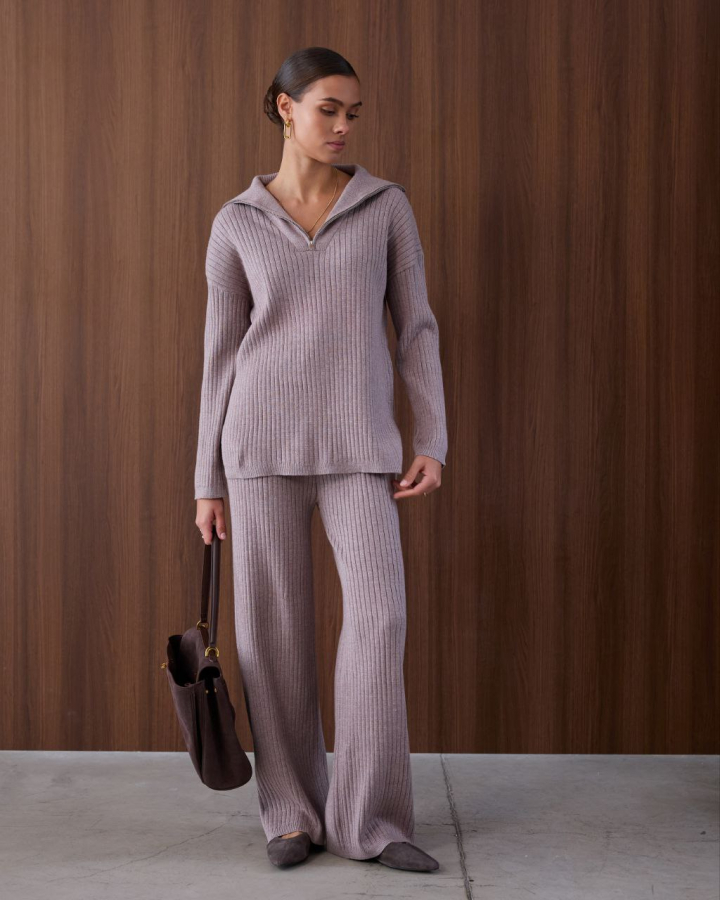 Трикотажный костюм Noelle cocoa