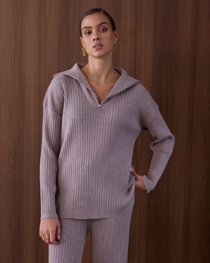 Трикотажный костюм Noelle cocoa