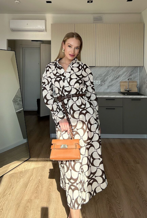 Платье Eidora chocolate