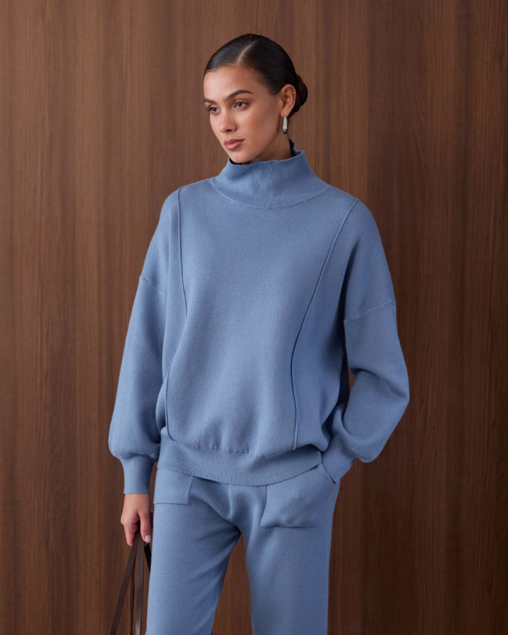 Трикотажный костюм Victoria blue