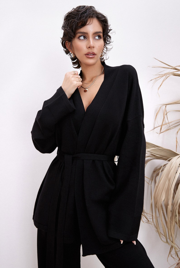 Трикотажный костюм Win black