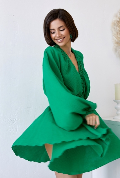 Платье Hares green