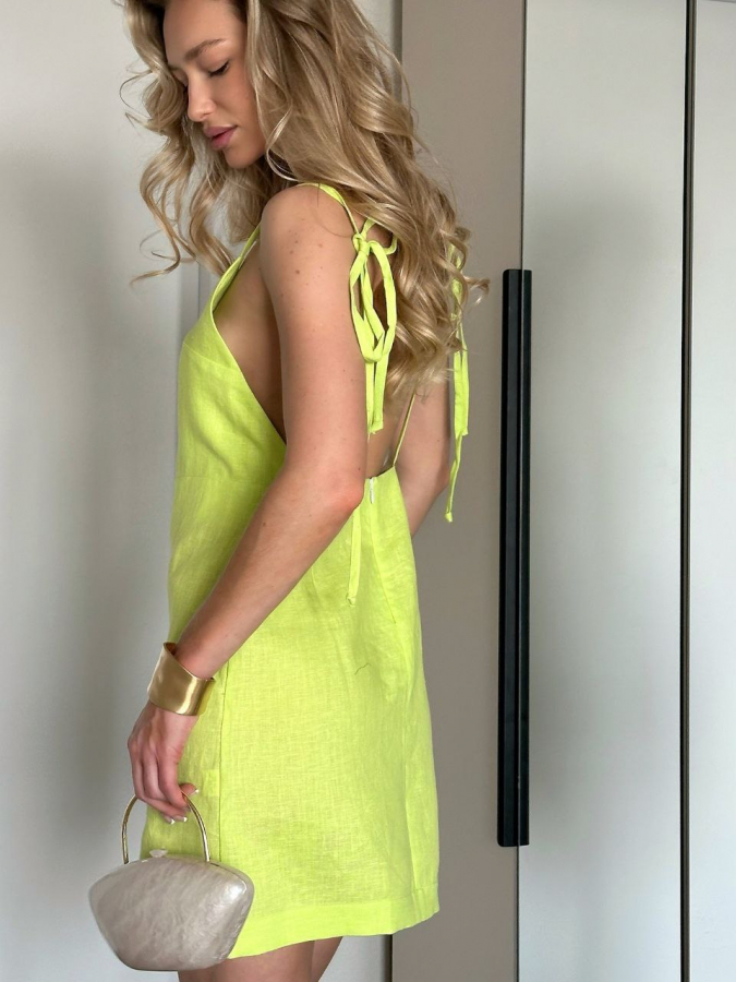 Платье Arta green