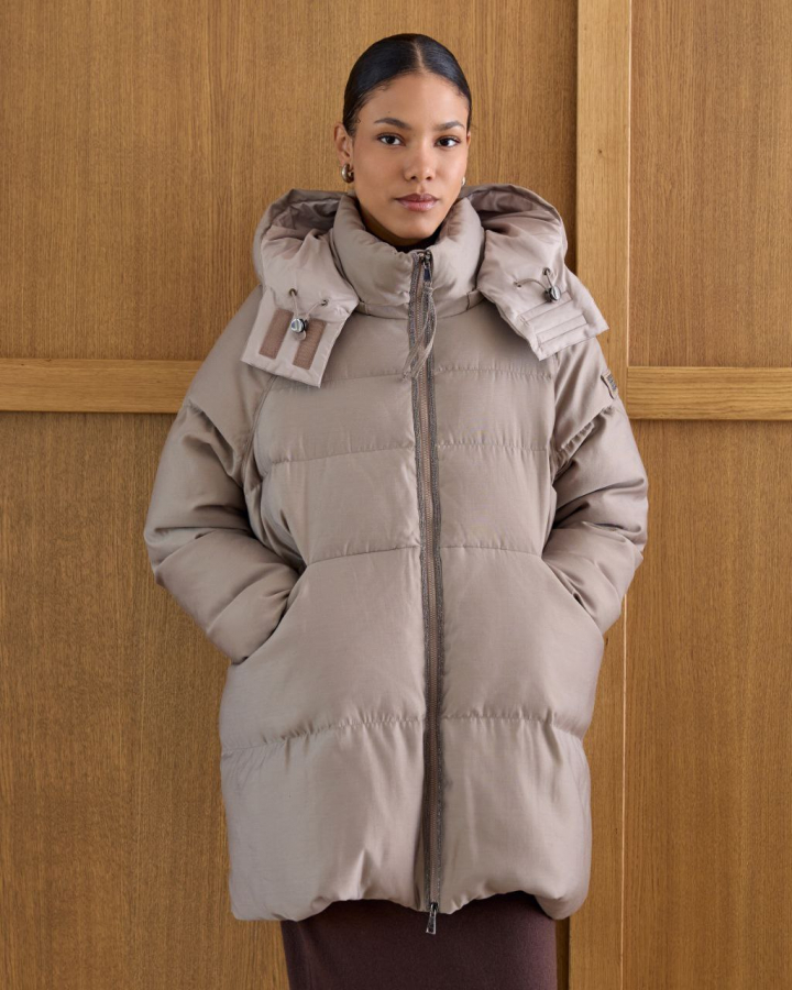 Пуховик Requiem beige