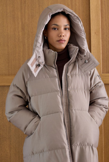 Пуховик Requiem beige