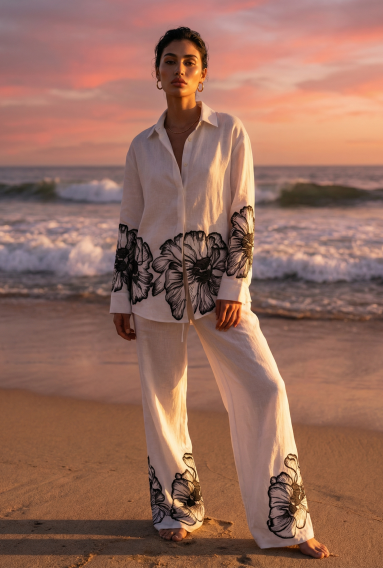 Костюм Fiore flax (пошив по индивидуальным меркам)