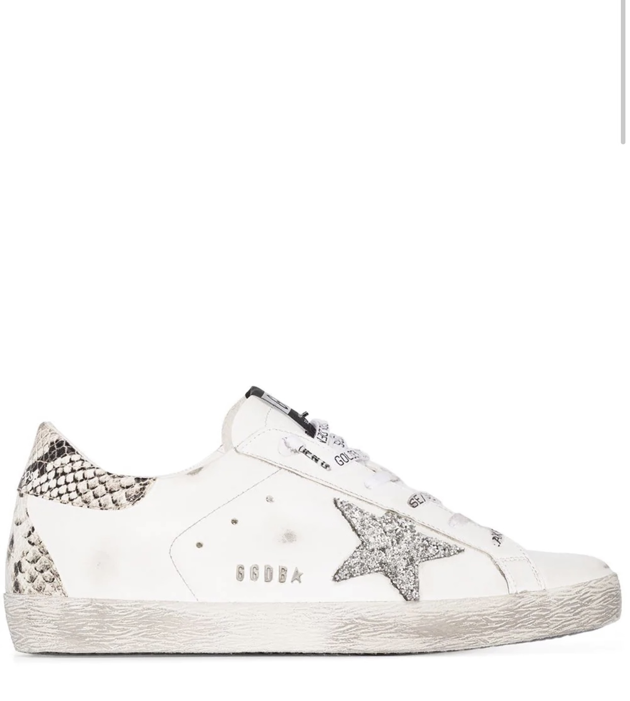 Snake print golden goose sales