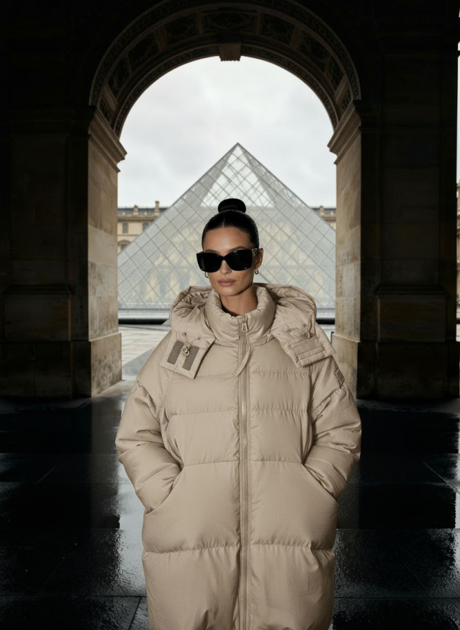 Пуховик Requiem beige