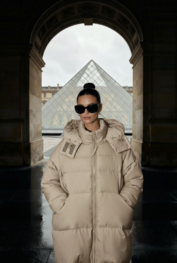 Пуховик Requiem beige