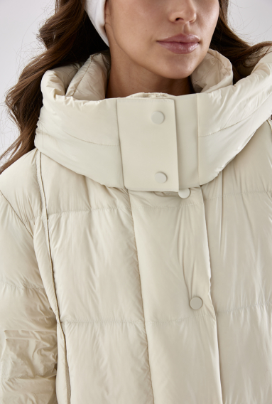 Пуховик Cyra milk