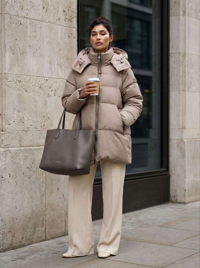 Пуховик Requiem beige