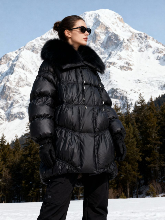 Пуховик Junie black