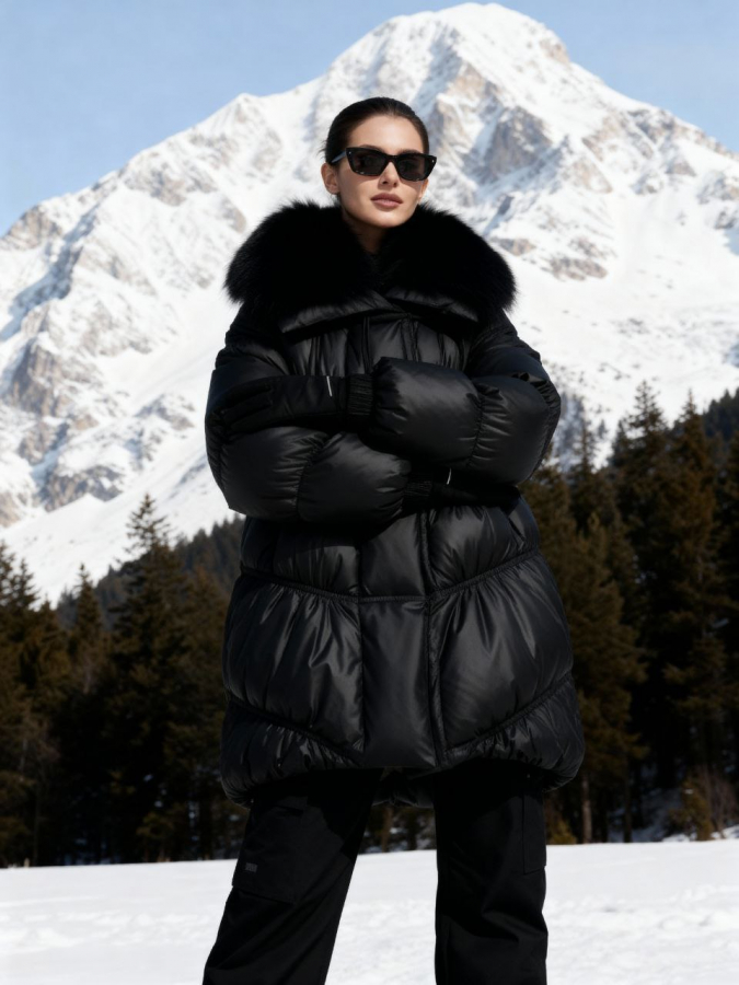 Пуховик Junie black