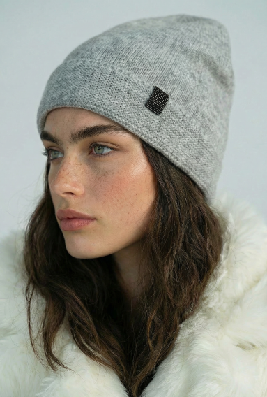 Шапка Yasiin grey