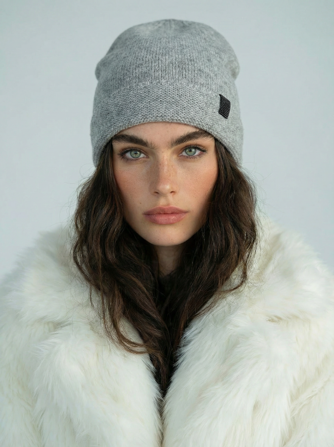 Шапка Yasiin grey