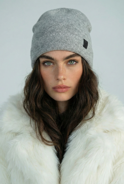 Шапка Yasiin grey
