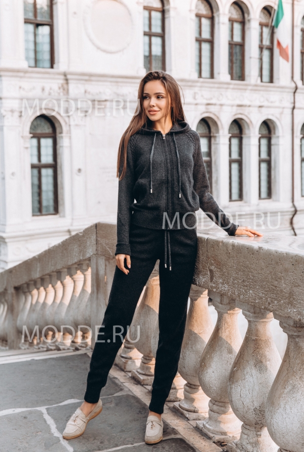 Кашемировый костюм Algero Black
