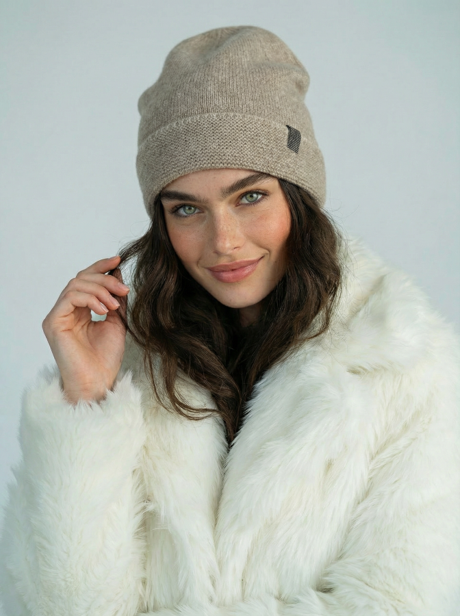 Шапка Yasiin brown