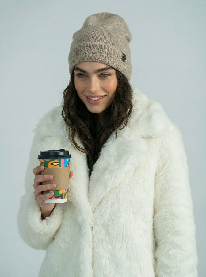 Шапка Yasiin brown