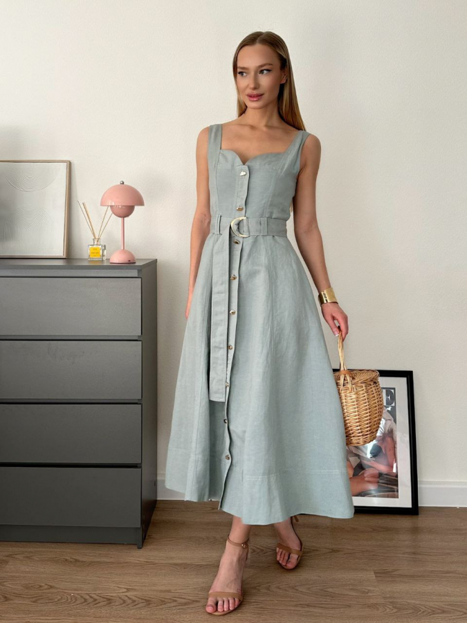 Платье Balmond long mint