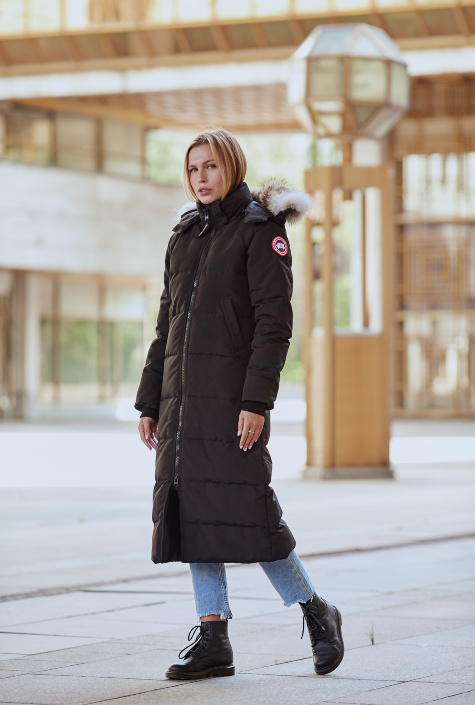 Пуховик CG Long Black