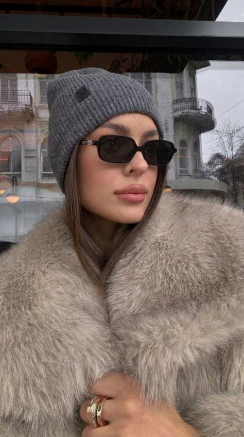 Шапка Deka dark grey