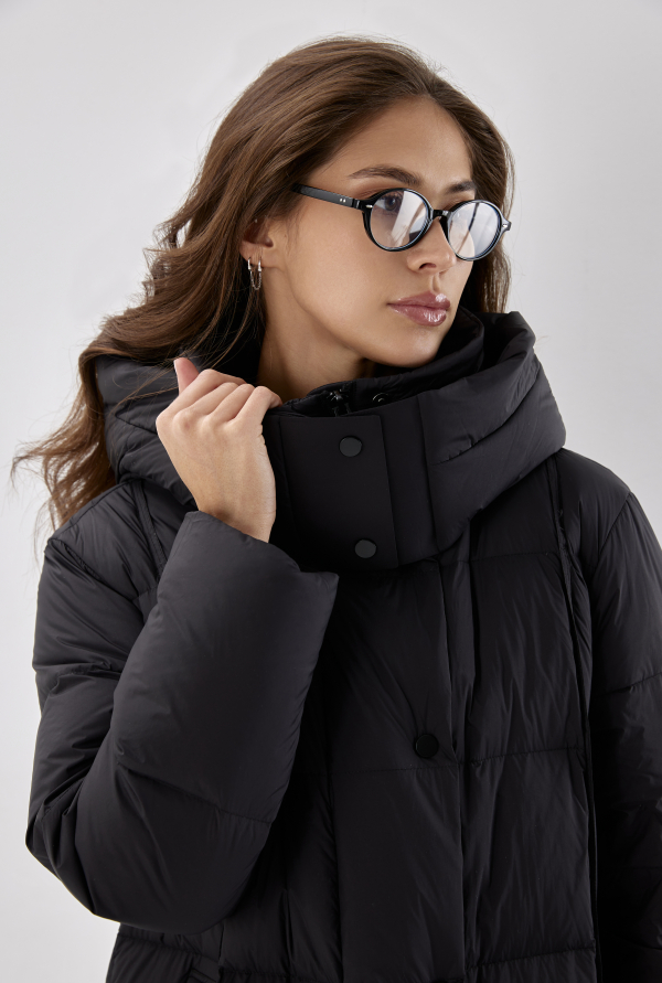 Пуховик Cyra black
