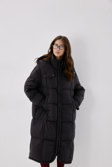 Пуховик Enya black