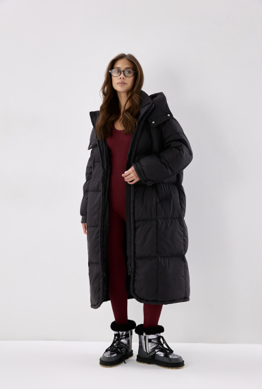 Пуховик Enya black