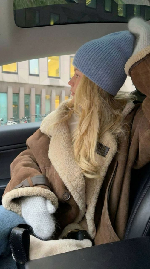 Шапка Eleanor sky blue