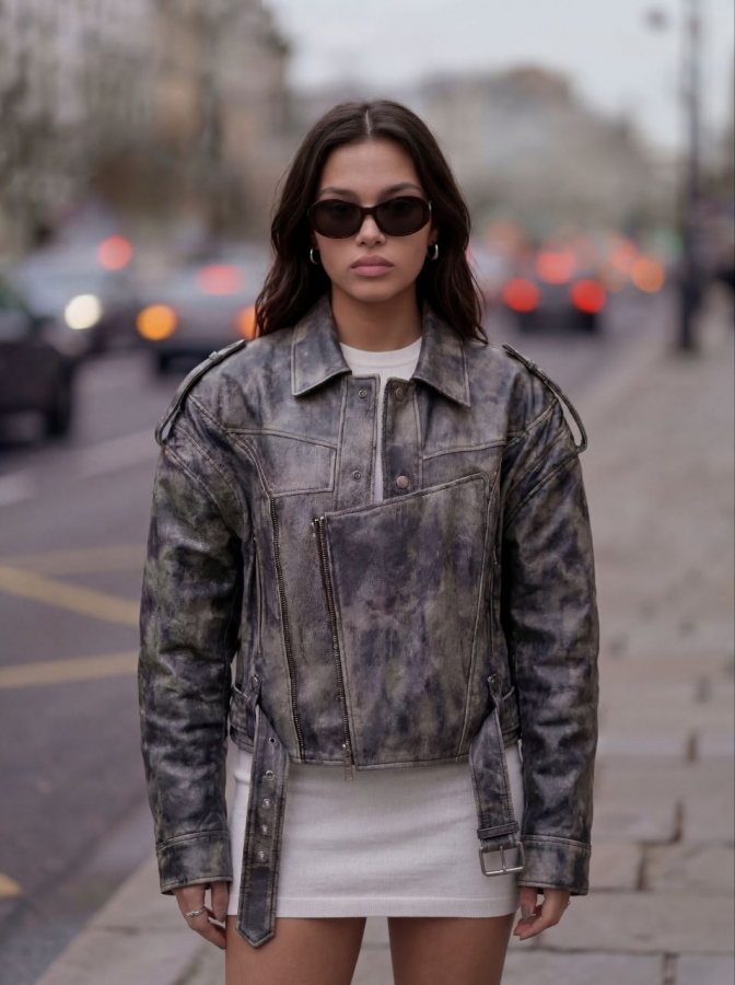  Куртка Pull grey c отстегивающимися рукавами 