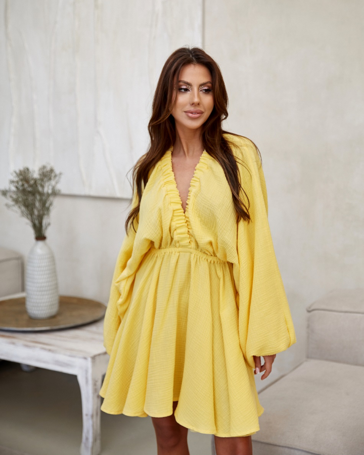 Платье Hares yellow