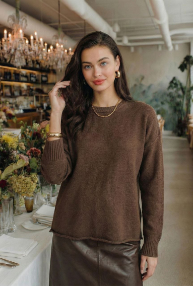 Свитер Kazuha chocolate