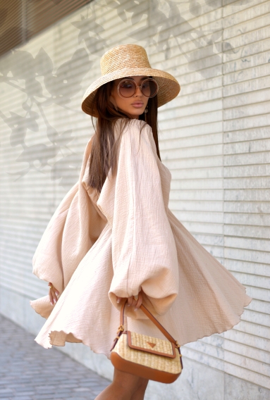 Платье Hares light beige