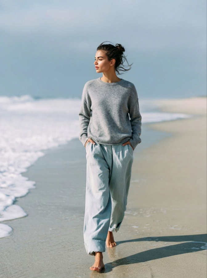 Свитер Kazuha grey