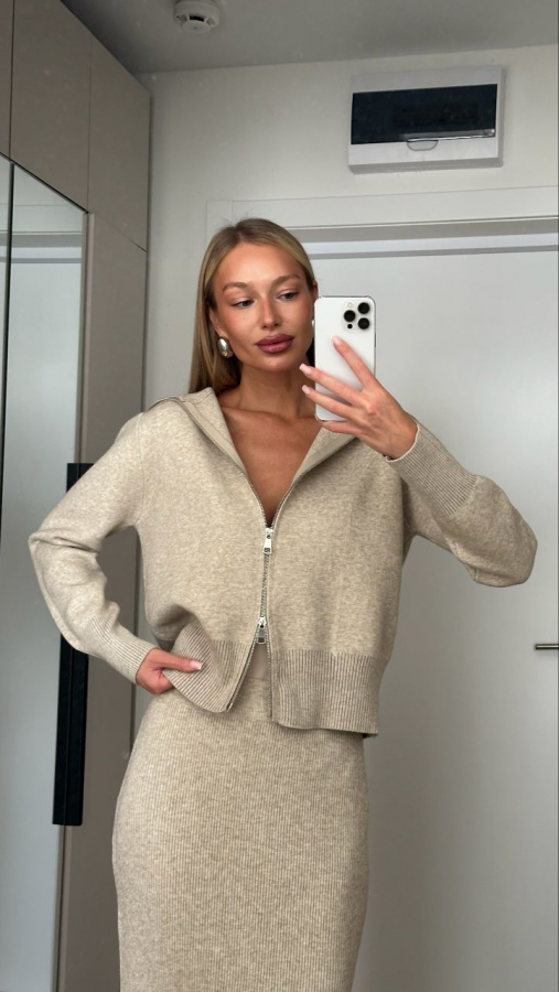 Трикотажный костюм Glu linen