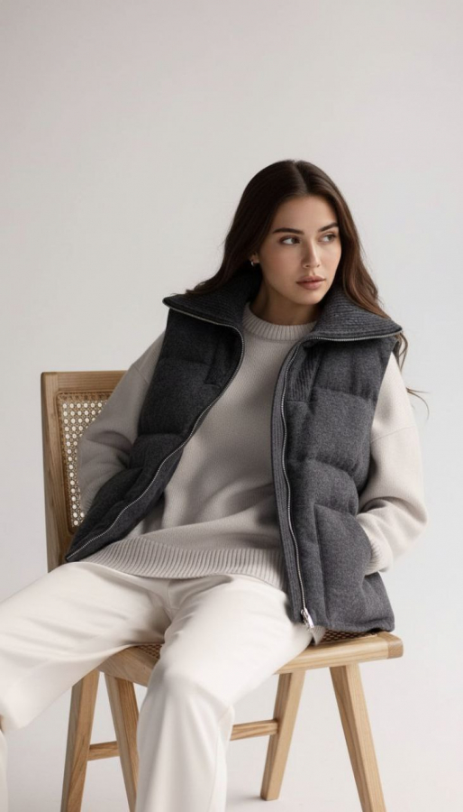 Жилет Sol dark grey