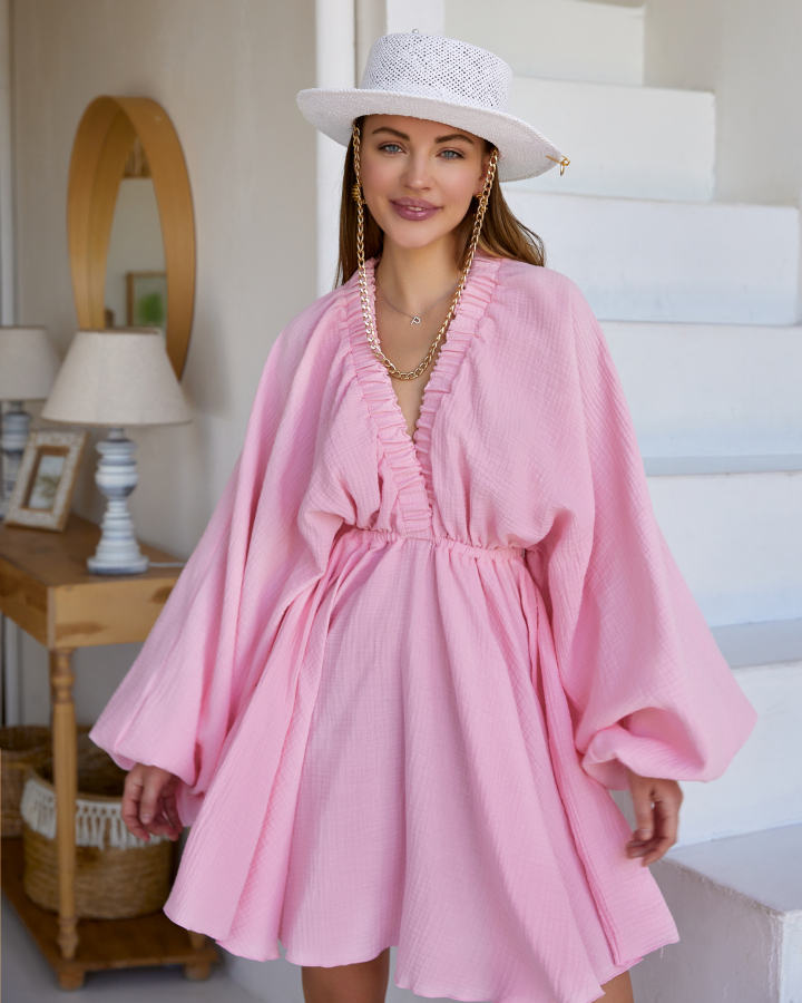 Платье Hares light pink