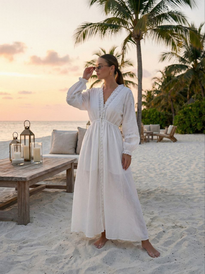 Платье Fasha milk