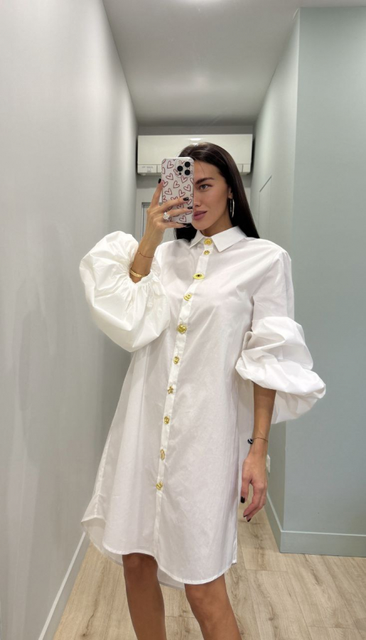 Платье-рубашка Mela