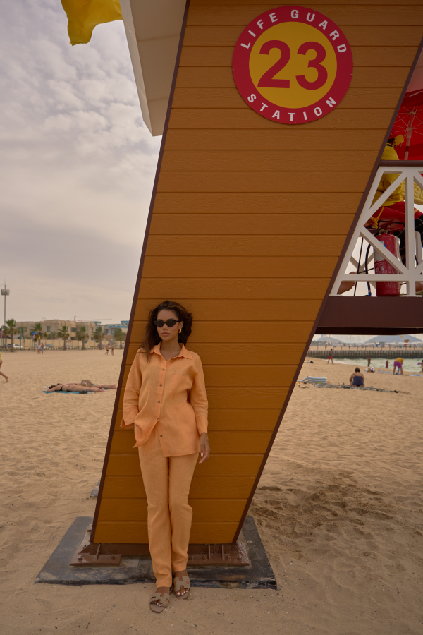 Костюм Mila light orange 