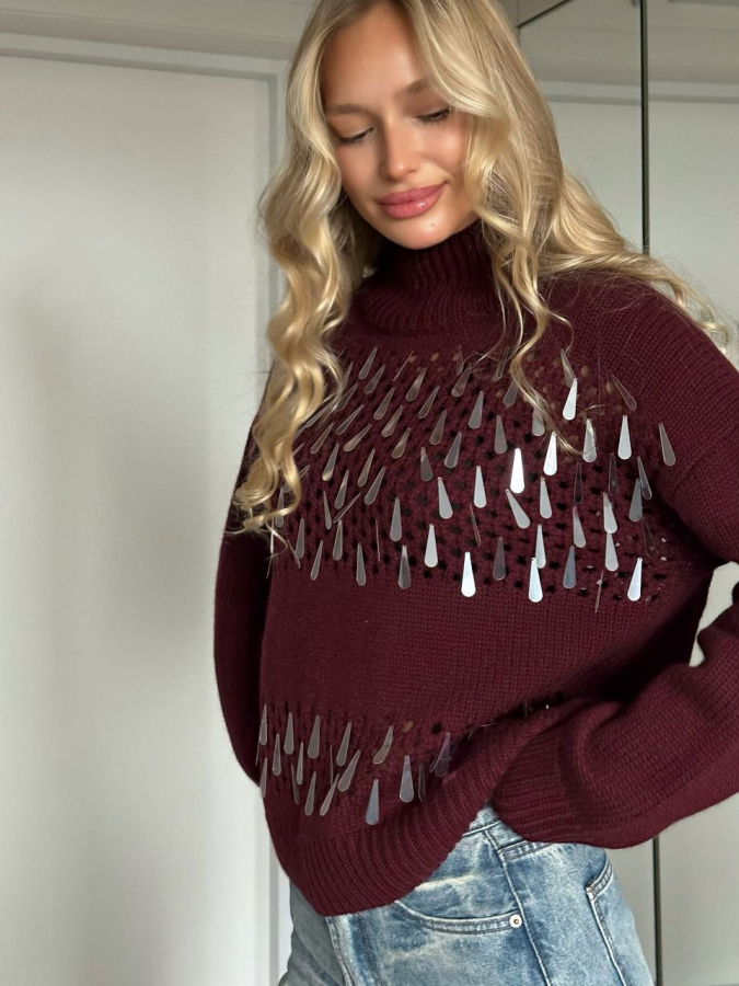 Свитер Anais wine