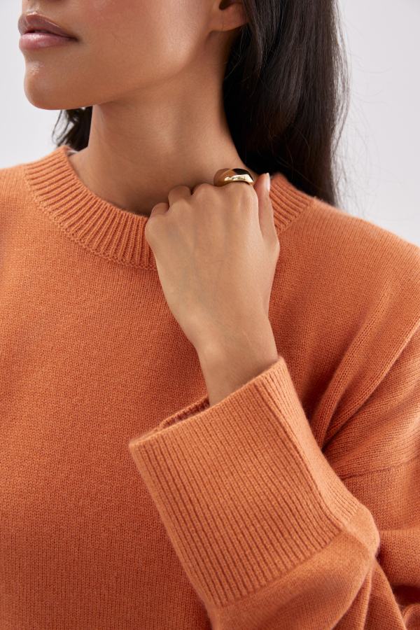  Свитер Ksanta terracotta