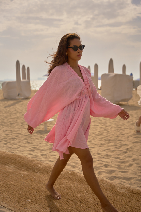 Платье Hares light pink