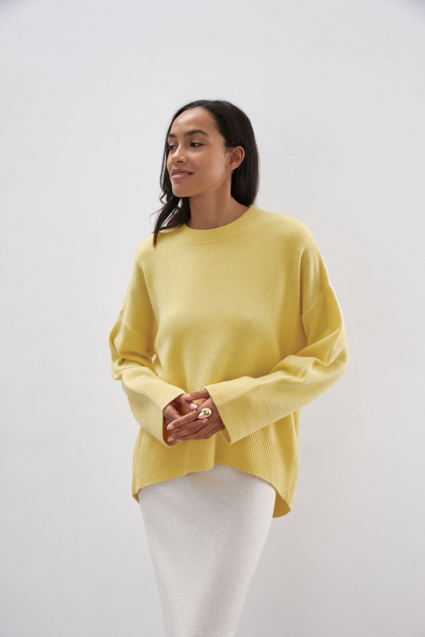  Свитер Ksanta yellow