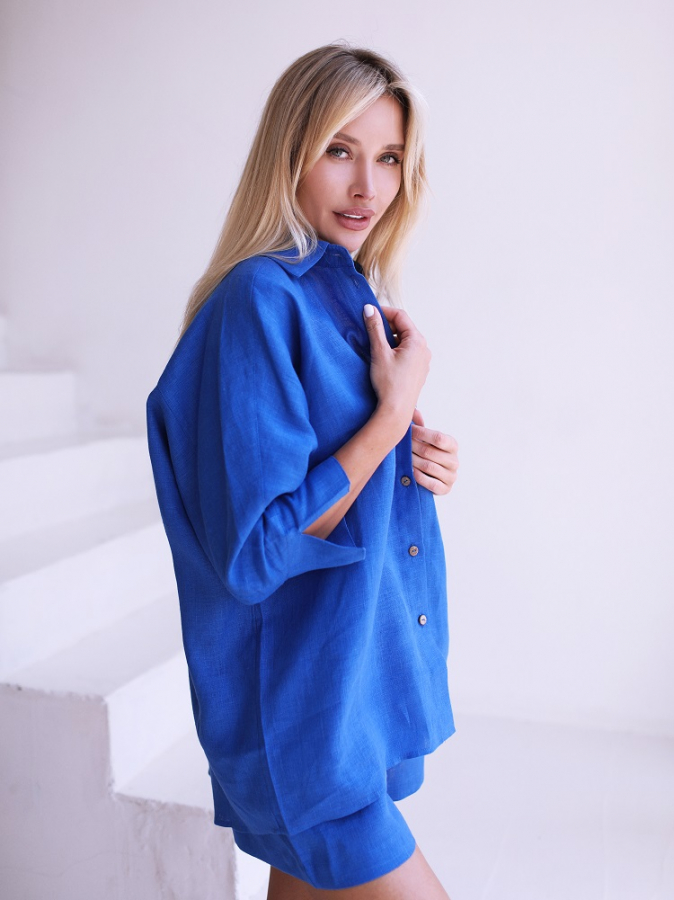 Костюм Stella blue (ПОШИВ ПО ИНДИВИДУАЛЬНЫМ МЕРКАМ)