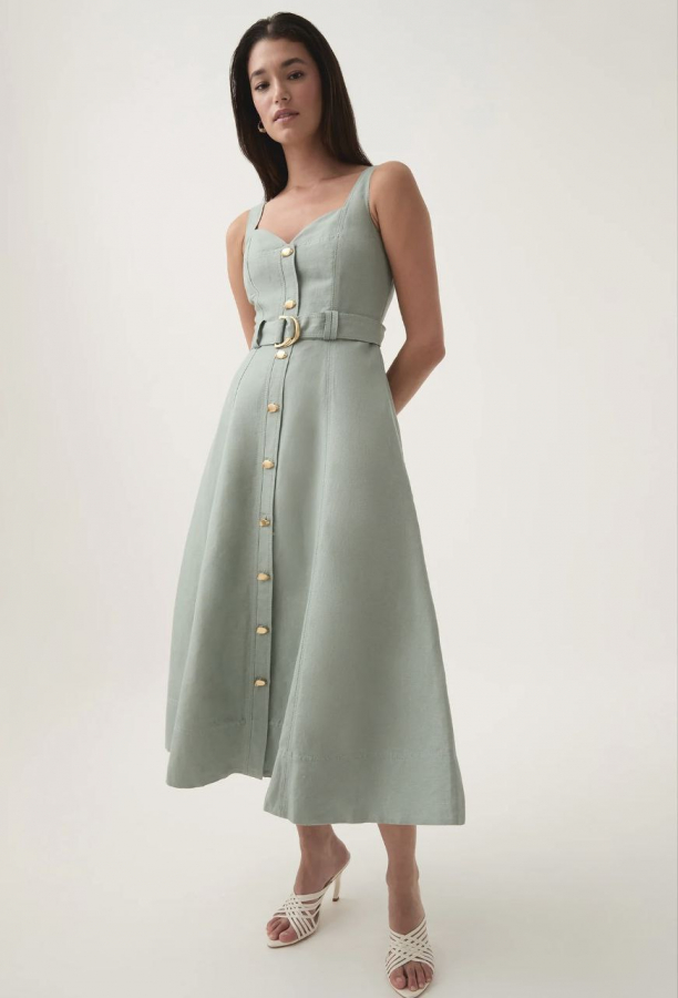 Платье Balmond long mint